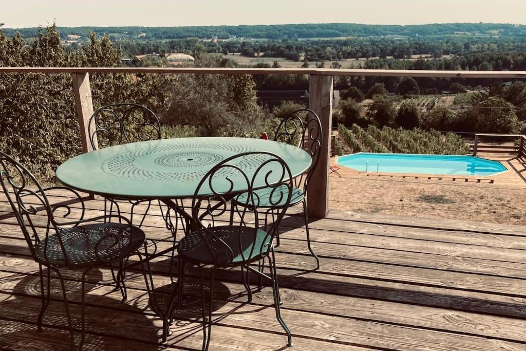 Maison Vue Panoramique Depuis Le Coteau De 시농 외부 사진